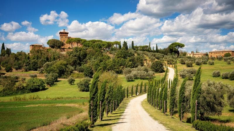 Val d'Orcia, Toscana (Shutterstock)