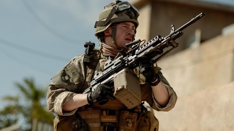 Una scena del film Warfare