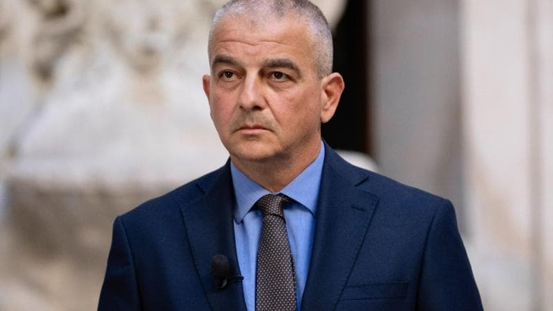 Il sottosegretario alla presidenza del Consiglio, Giovanbattista Fazzolari