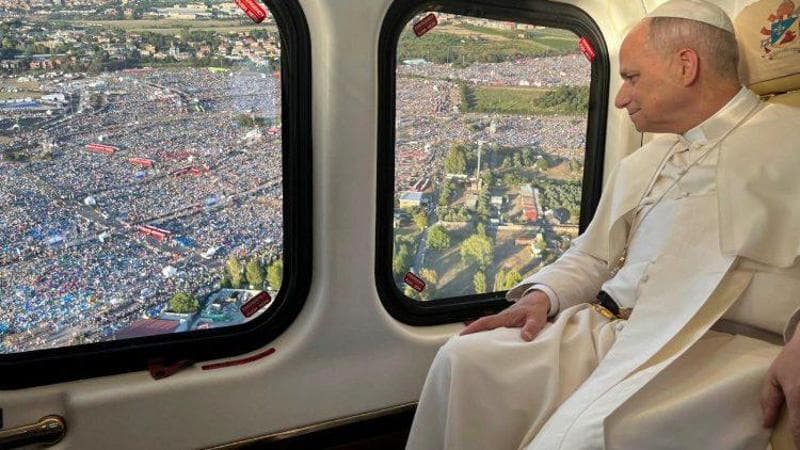 Il Papa ai giovani di Tor Vergata: “Più che mai vicini a Gaza e Ucraina”