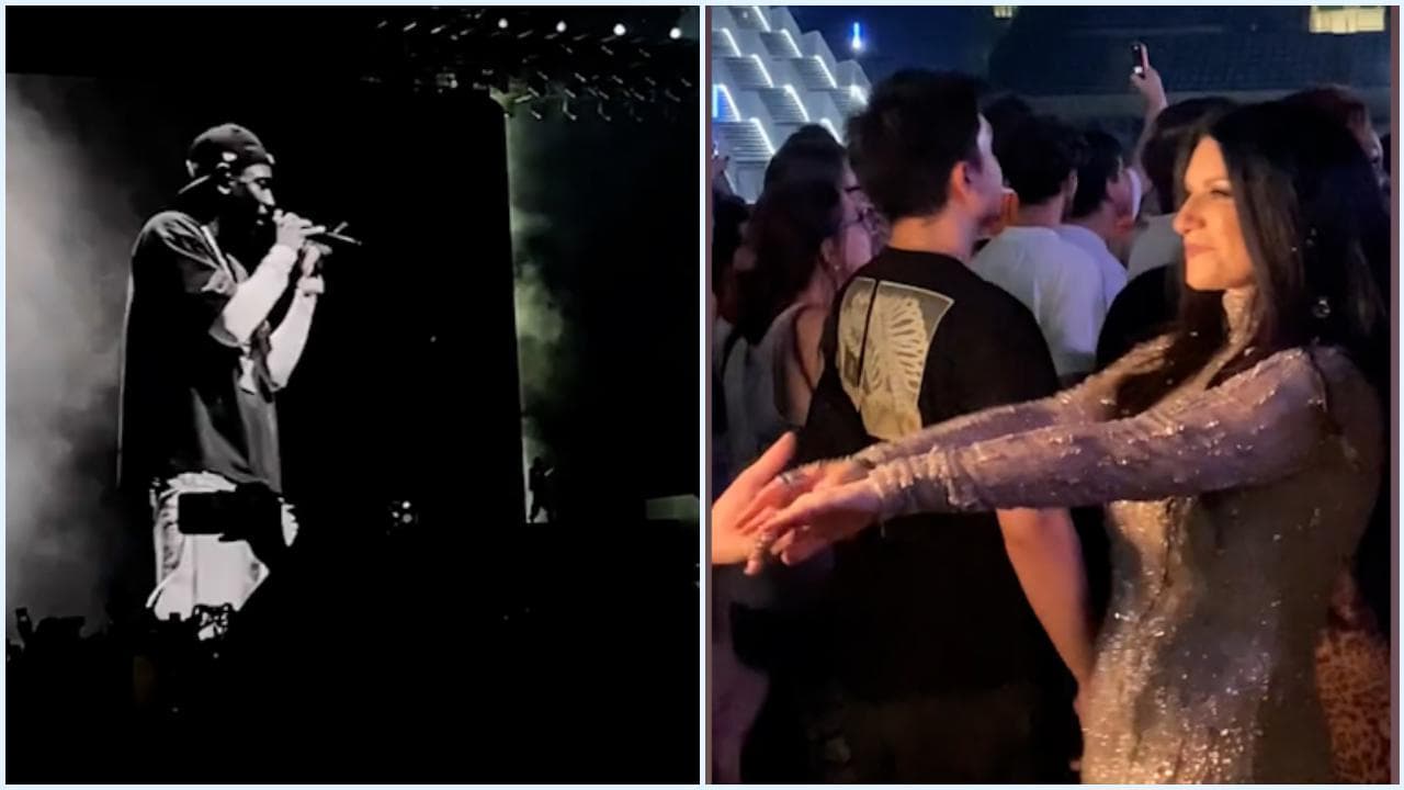 Laura Pausini da red carpet tra i fan di Kendrick Lamar: sorpresa all’Olimpico