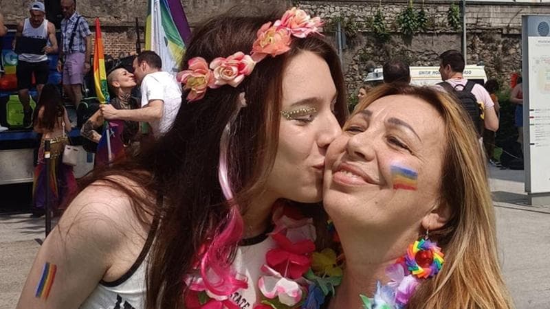 Cinzia Messina e la figlia Greta