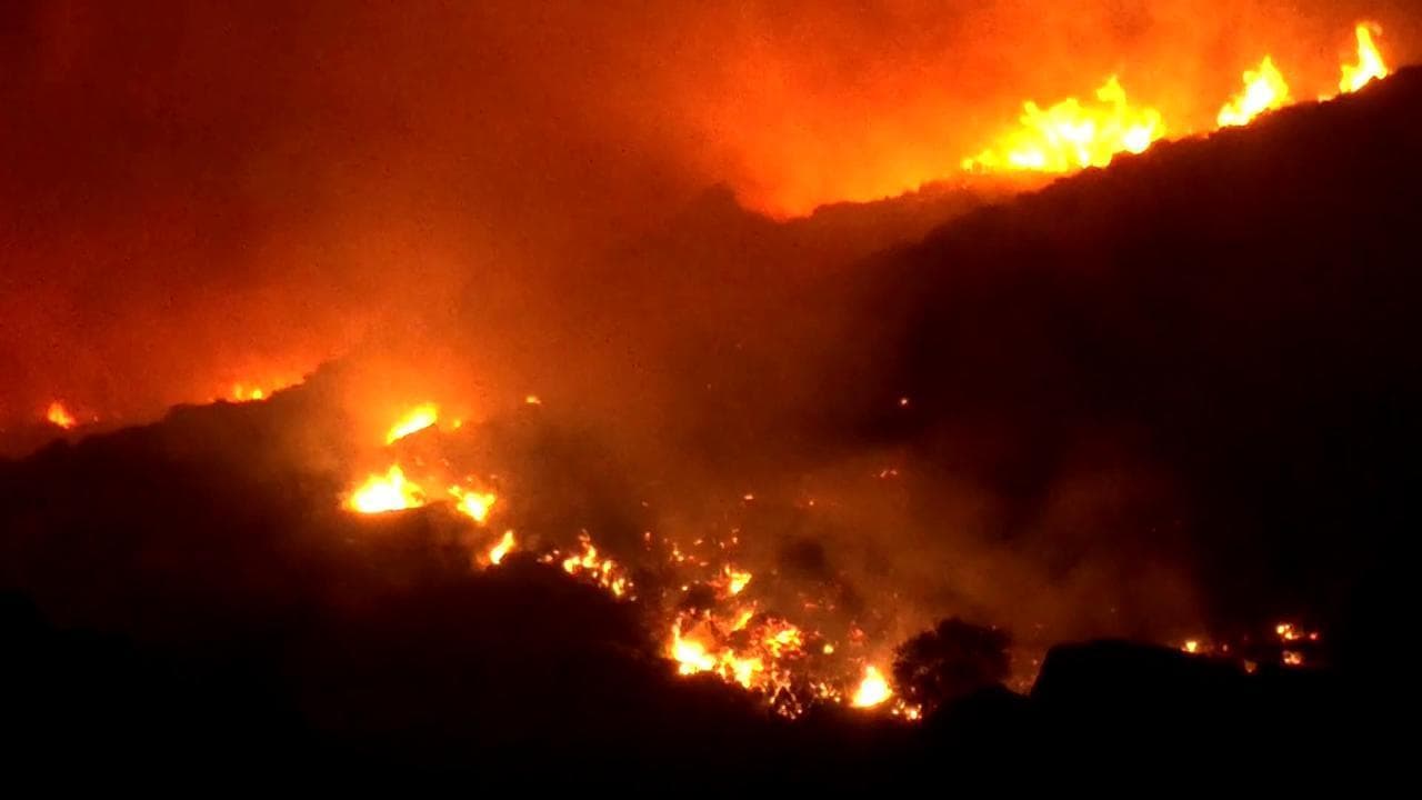 Spagna, incendi nel sud del paese: a Tarifa distrutte abitazioni ed evacuate 1500 persone