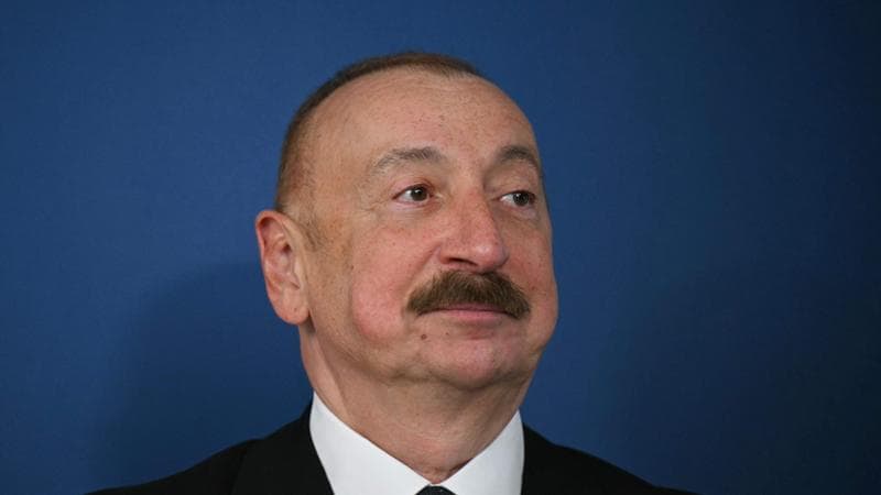 Il leader azero Ilham Aliyev