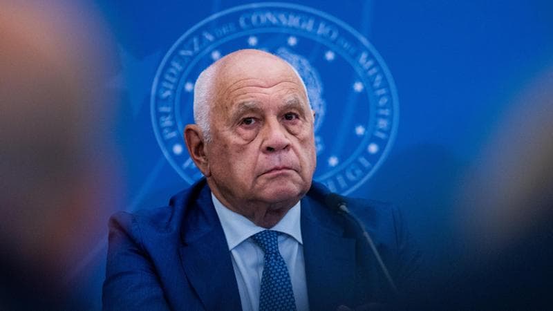 Il ministro della Giustizia Carlo Nordio