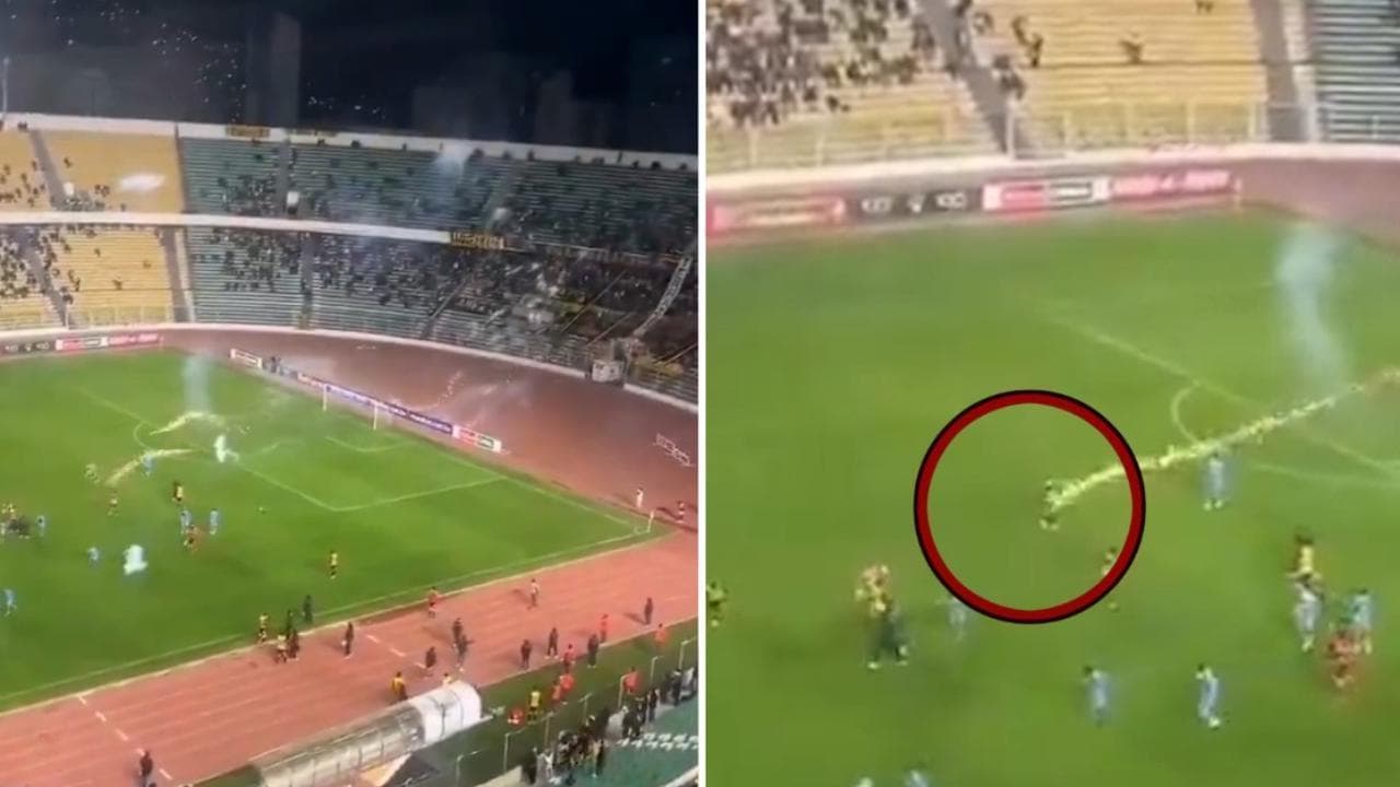 Bolivia, i tifosi lanciano fuochi di artificio in campo: colpito un giocatore