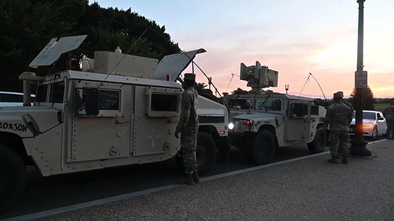 Usa, la Guardia nazionale si schiera a Washington su ordine di Trump