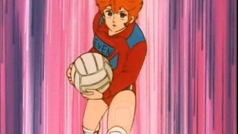 Mila Hazuki, protagonista dell’anime Mila e Shiro. Due cuori nella pallavolo andato in onda nel nostro Paese dal 1986 su Italia 1 per 58 episodi