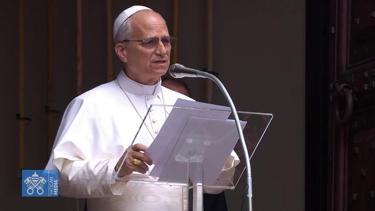 Papa Leone XIV, appello per la pace: "Dio è più grande del peccato degli uomini, no alle armi"