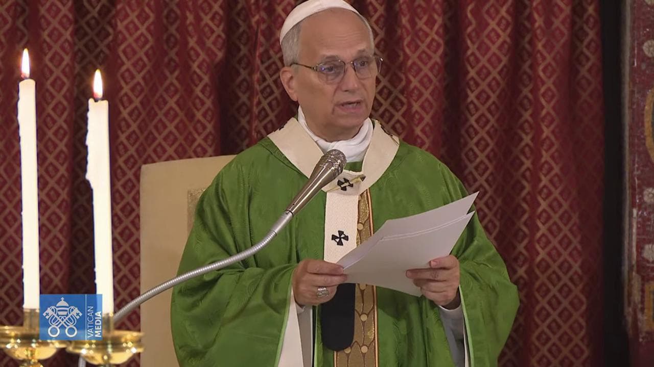 Papa Leone XIV: "Portiamo nel mondo il fuoco dell'amore, non delle armi"
