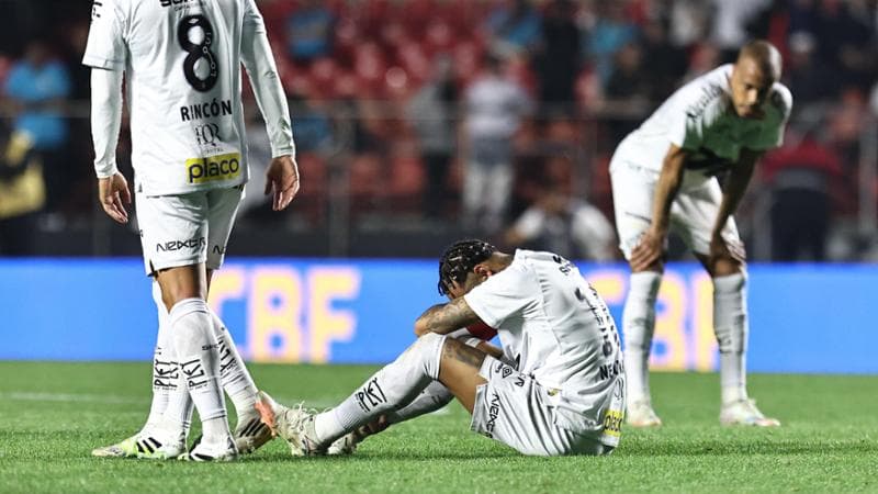 Neymar in lacrime dopo la partita