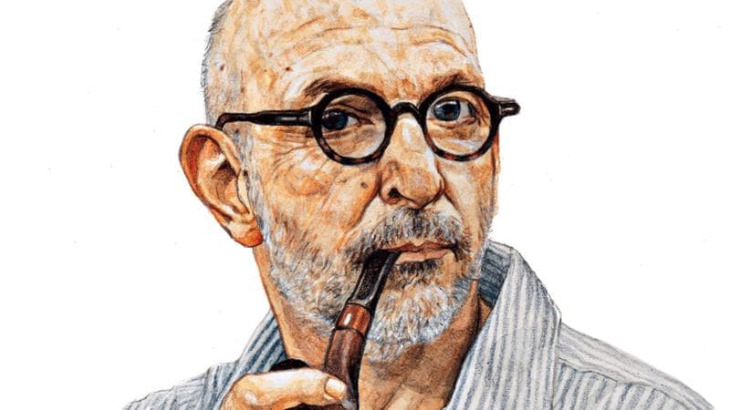 Alessandro Piperno in un ritratto di Riccardo Mannelli&nbsp;
