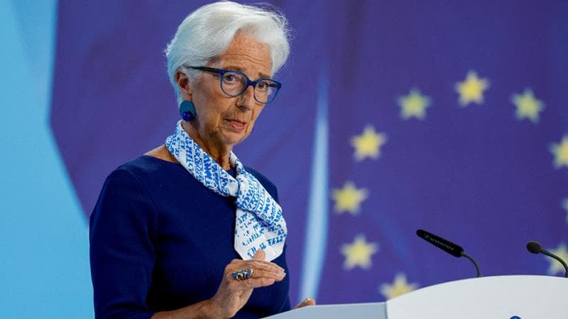 La presidente della Bce&nbsp;Christine Lagarde
