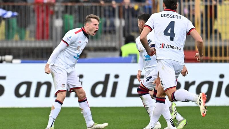 Jankto esulta dopo un gol