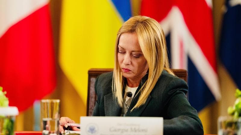 La presidente Giorgia Meloni
