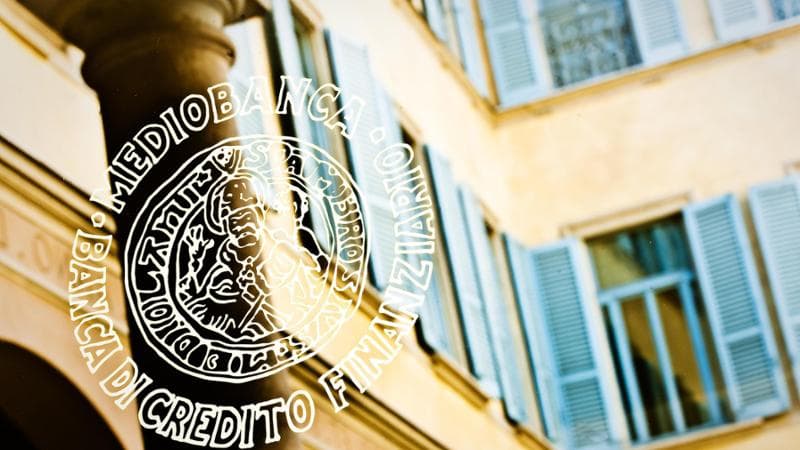 Una sede di Mediobanca, in una immagine di archivio..ANSA/UFFICIO STAMPA MEDIOBANCA .+++NO SALES - EDITORIAL USE ONLY+++
