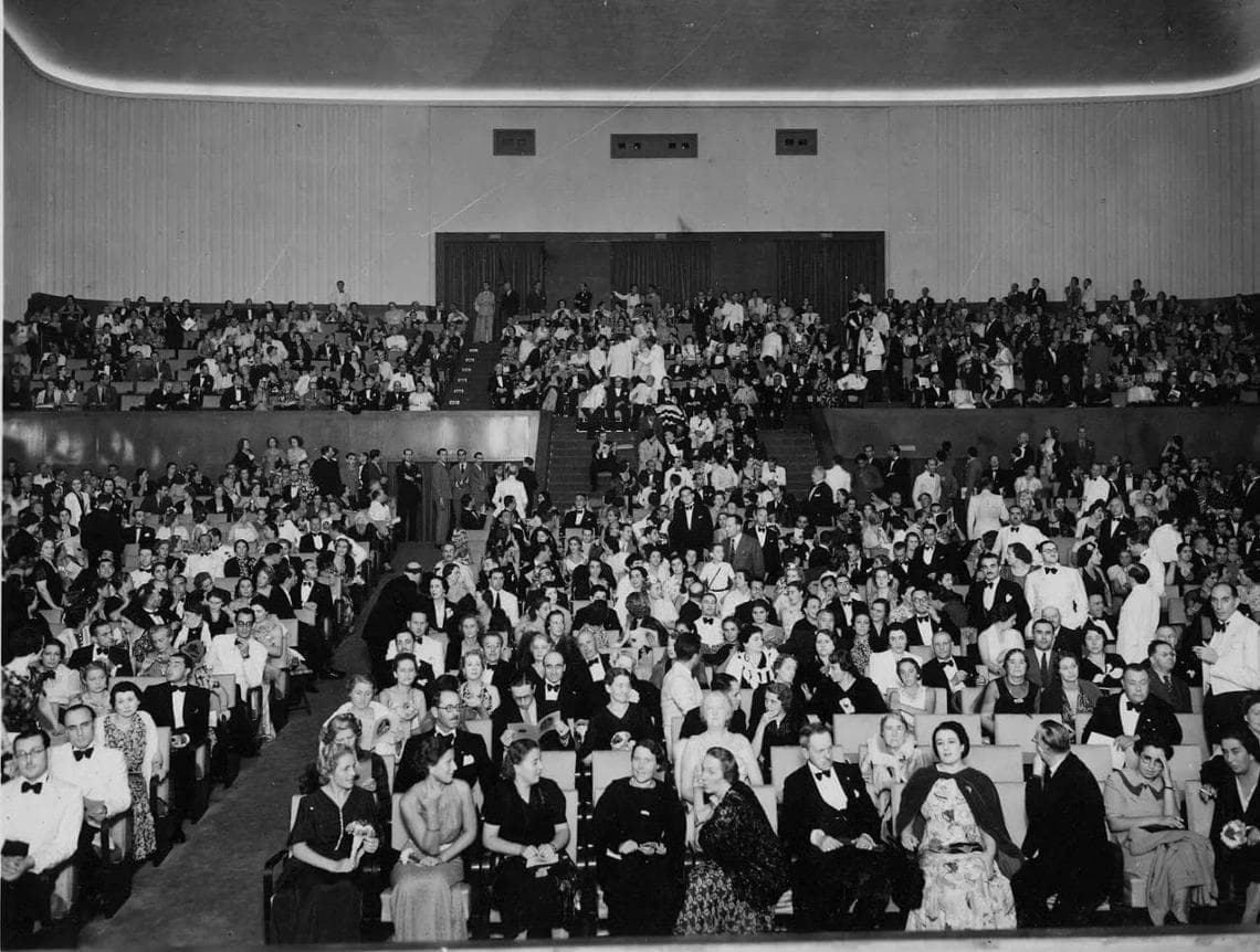 Nel 1937 l'inaugurazione della Sala Grande