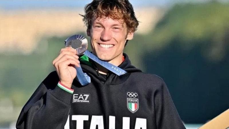 Giorgio Malan, bronzo alle Olimpiadi di Parigi