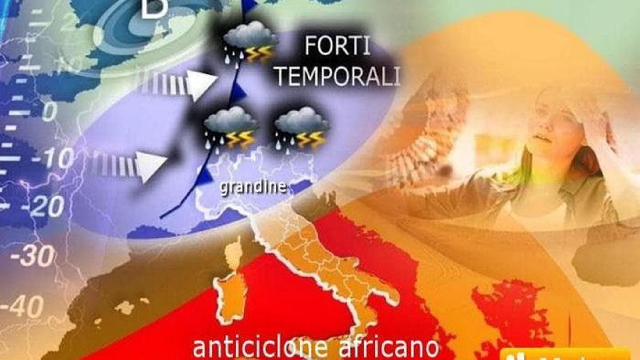 Hava tahmini, Afrika sıcaklığı arasında hafta, fırtınalar ve Erin Kasırgası, ancak yaz bitmedi