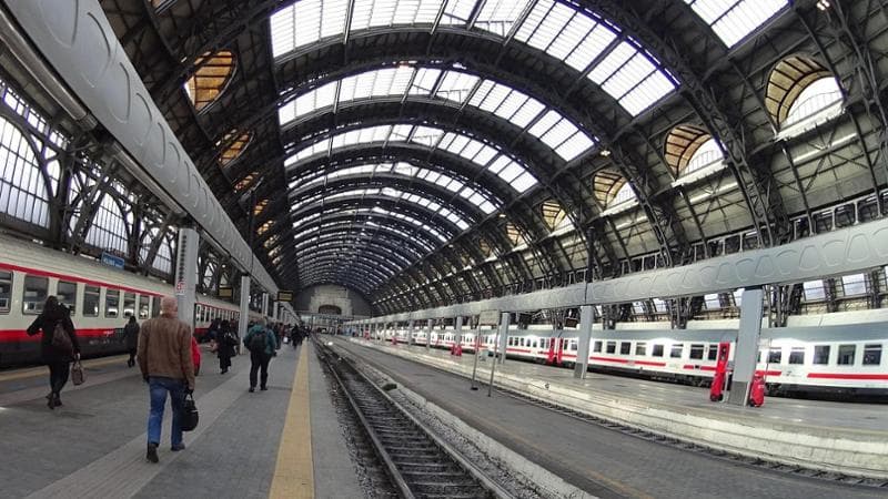 La stazione di Milano Centrale - Foto di Giorgio Maria Zinno da Pixabay