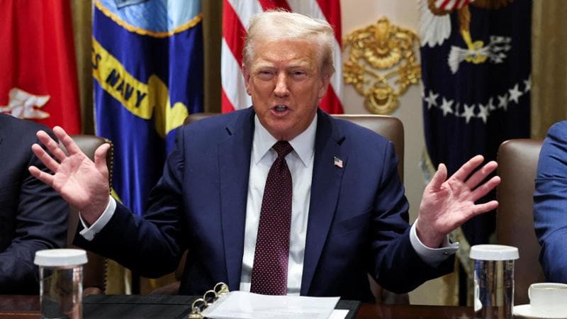 Washington, 26 agosto: Donald Trump alla Casa Bianca