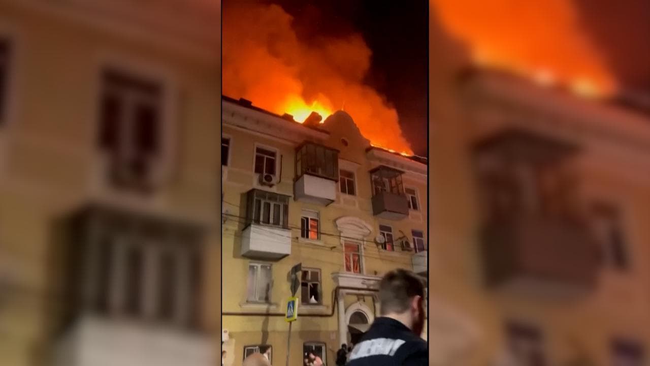 Russia: droni ucraini nella regione di Rostov, danni a case e auto