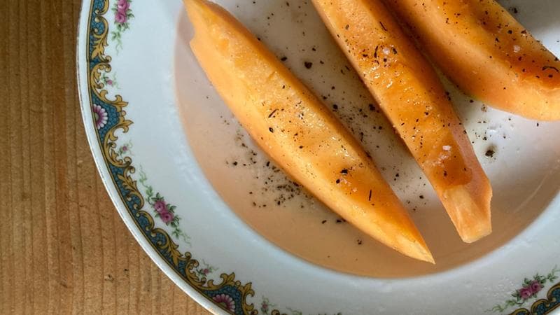 Il melone condito di Alexandre Dumas
