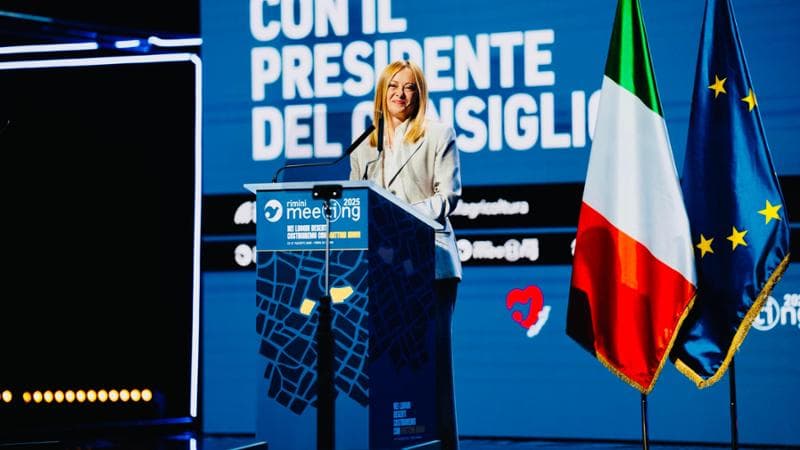 Rimini, 27 agosto: l'intervento di Giorgia Meloni al Meeting di Cl