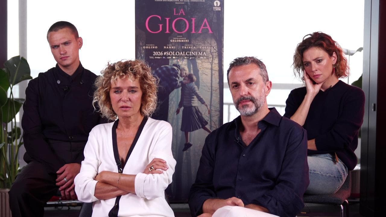 Golino: "Nel mio personaggio il rischio e la bellezza de La gioia"