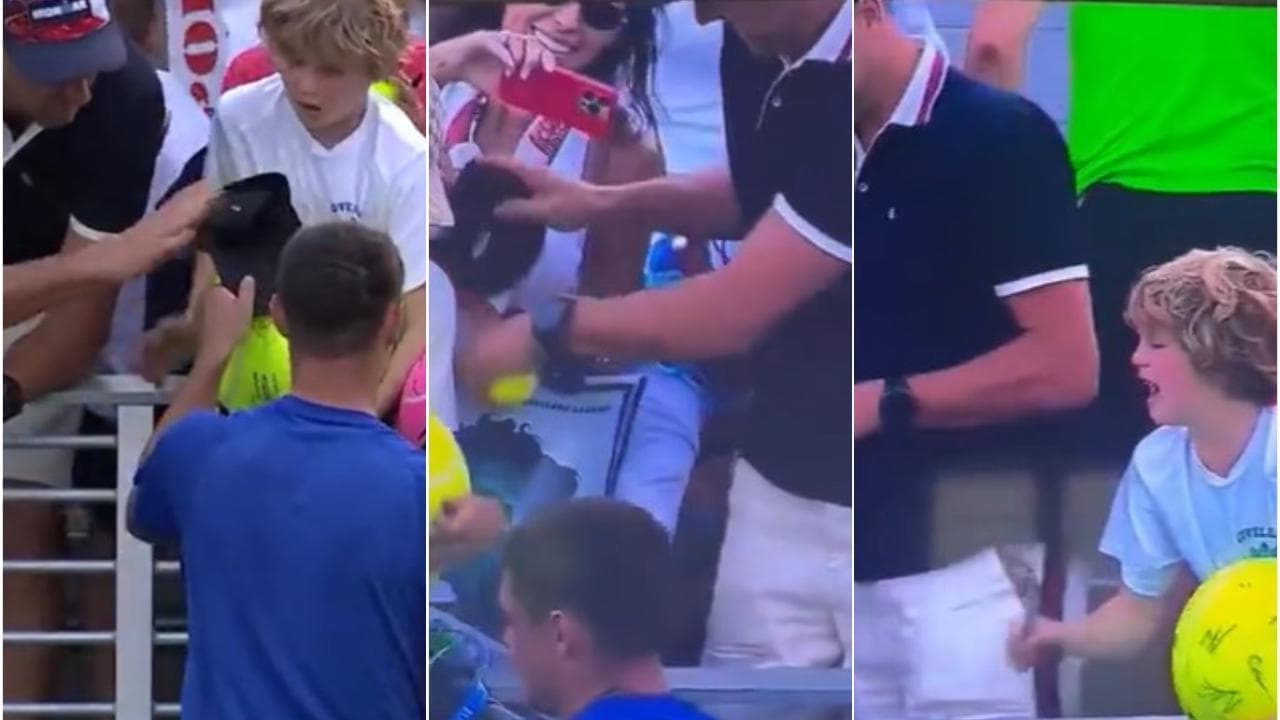 US Open, ruba il cappellino di Majchrzak al bambino: ondata di sdegno, poi il lieto fine