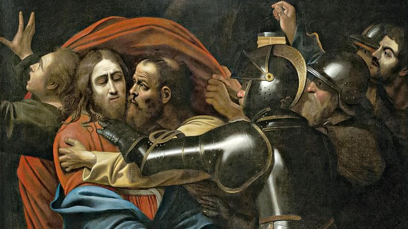 Il Bacio di Giuda considerato una copia di Caravaggio (Photo by: Sepia Times/Universal Images Group via Getty Images)
