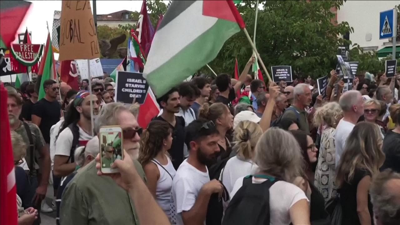 Manifestazione pro Palestina a Venezia: le voci della protesta