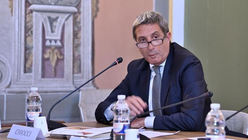 Giornalisti: Gian Marco Chiocci Direttore di Adnkronos,.Palermo,04-05-2023 © Mike Palazzotto
