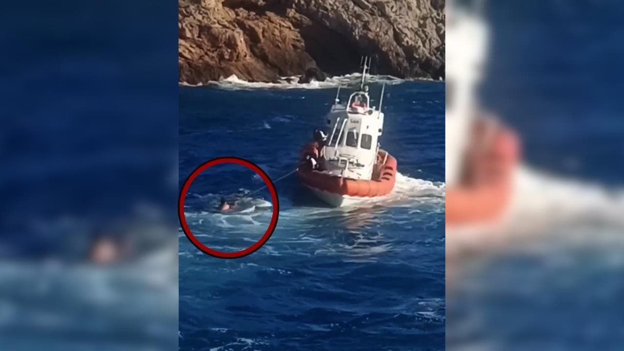 Porto Santo Stefano: cade in acqua dagli scogli, il salvataggio della Guardia Costiera