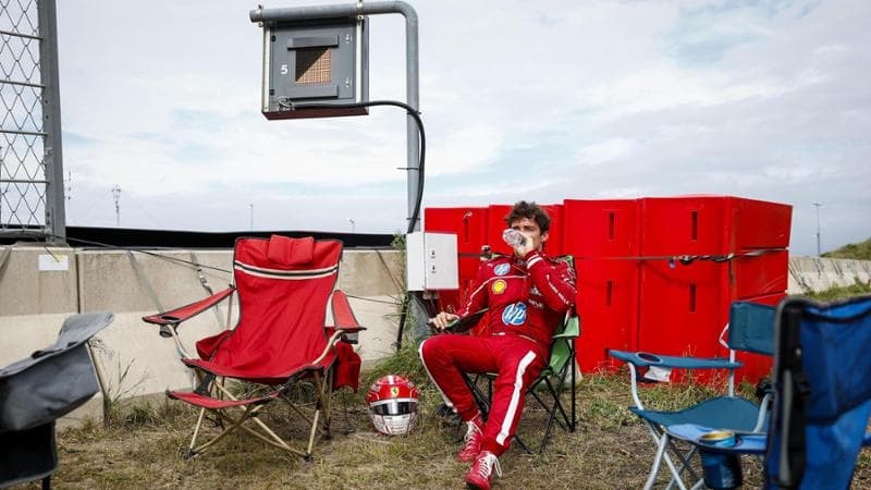 Charles Leclerc a Zandvoort