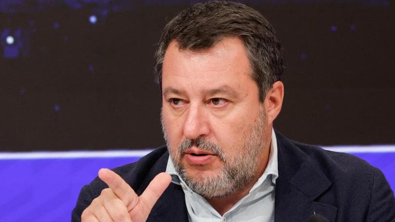 Il ministro delle Infrastutture Matteo Salvini
