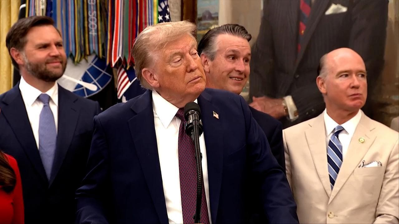 Trump: "Sui social mi davano per morto? Solo fake news, ero impegnato"