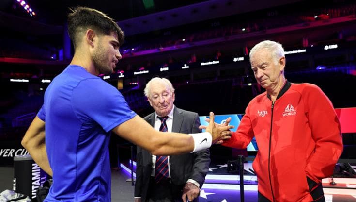 McEnroe: “Mai dare Djokovic per sconfitto. Alcaraz in semifinale rischia molto”