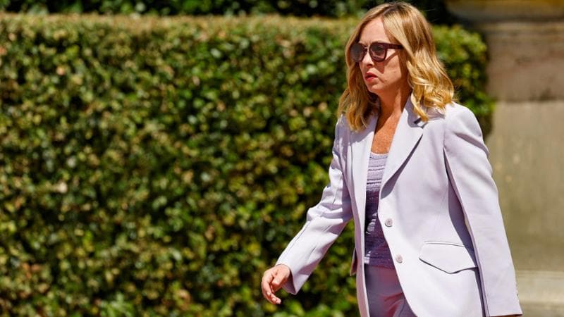 La premier Giorgia Meloni
