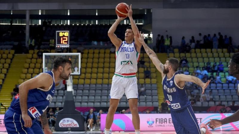 Eurobasket, l’Italia batte agevolmente Cipro 89-54. Ora la Slovenia di Doncic negli ottavi