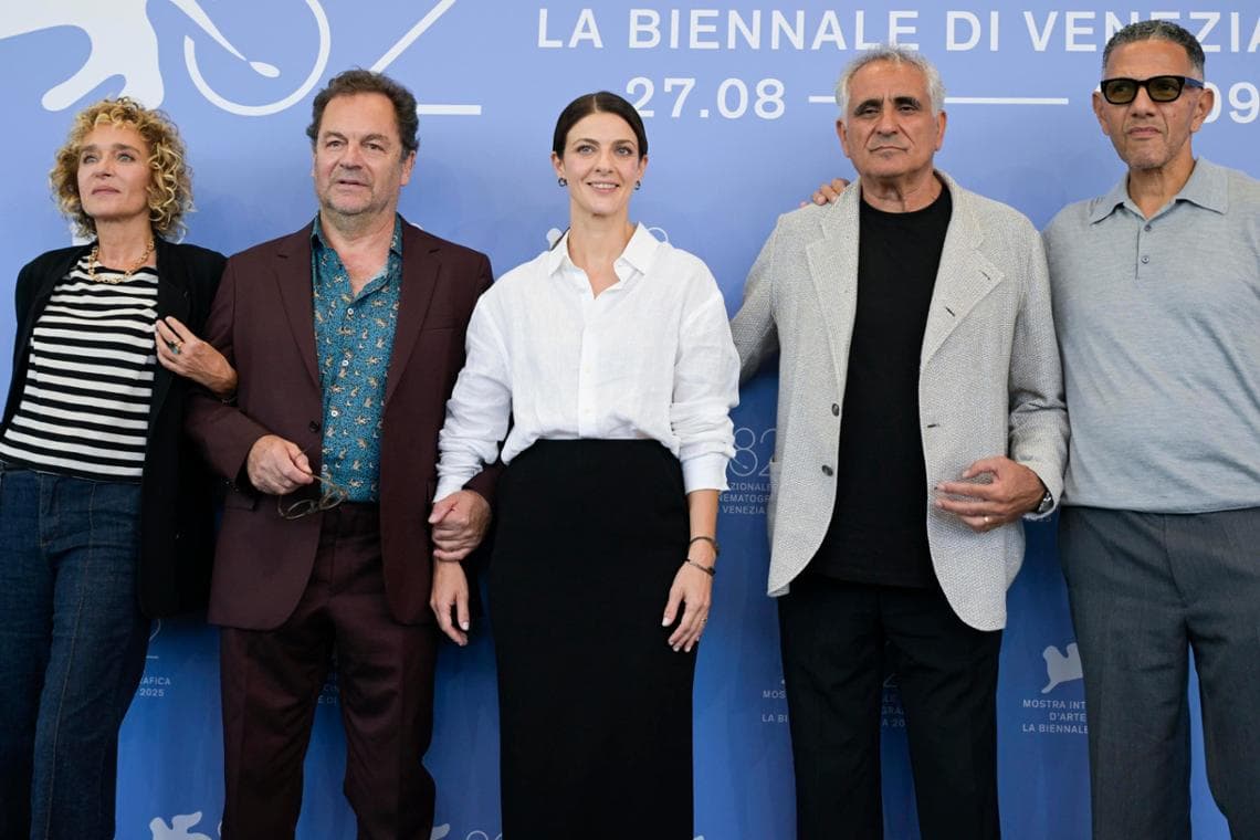 Valeria Golino, Diego Ribon, Barbara Ronchi, Leonardo Di Costanzo e Roschdy Zem