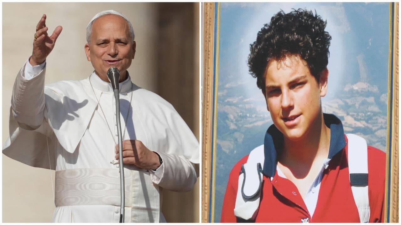 Leone XIV proclama Acutis e Frassati santi: "Dio non vuole la guerra, ma la pace"