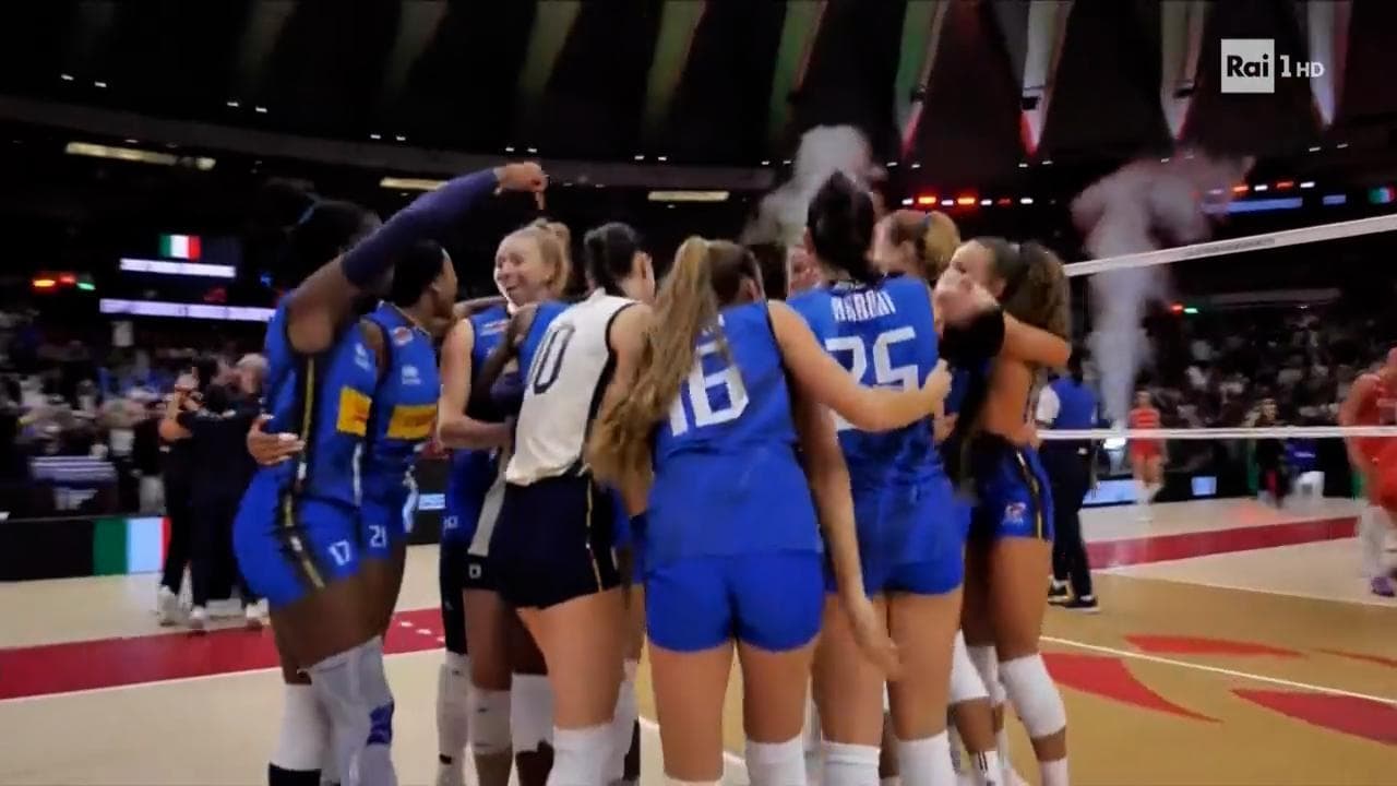 Volley, l'Italia vince il mondiale: 3-2 con la Turchia. La giocata vincente e l'esplosione di gioia