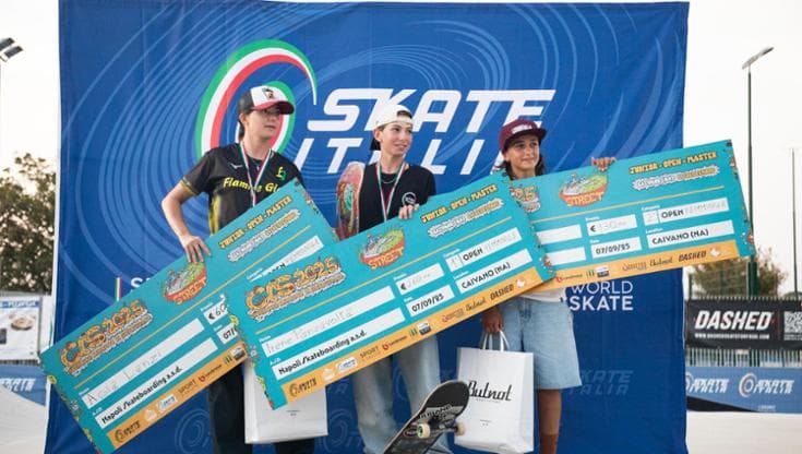 A Caivano il Campionato Italiano Street Skateboarding incorona i nuovi campioni 2025