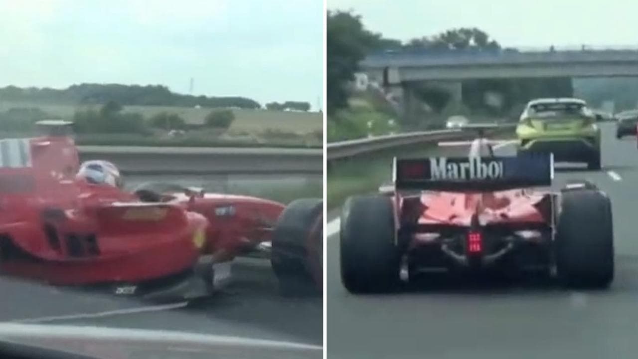Praga: circolava in autostrada con una finta Ferrari da F1, preso dopo 6 anni