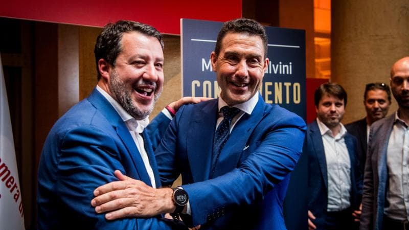 Matteo Salvini e Roberto Vannacci