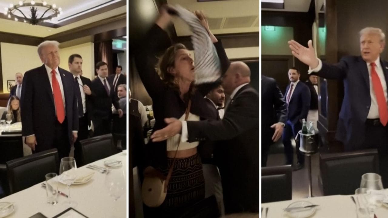 Washington: Trump contestato al ristorante da attivisti pro-Pal