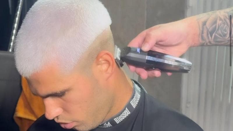 Il nuovo look di Alcaraz