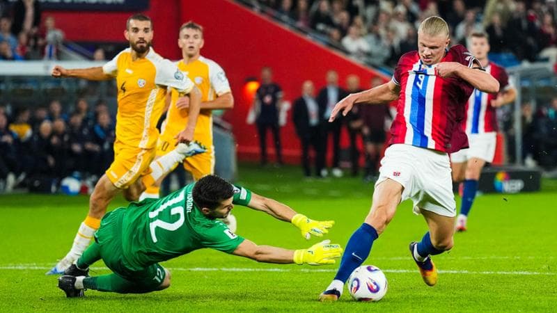 Haaland e la Norvegia spalancano all’Italia l’incubo play-off: “Ho avuto una premonizione”