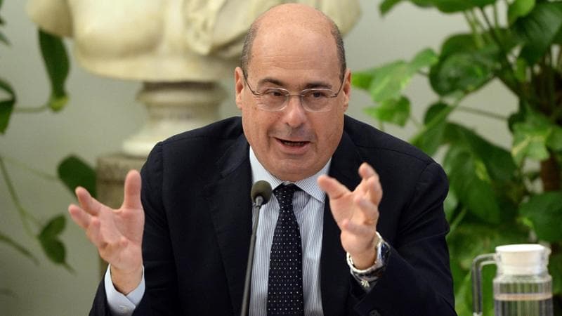 Nicola Zingaretti, capodelegazione del Pd al Parlamento europeo
